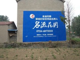 荔浦农村墙体广告的长尾效应