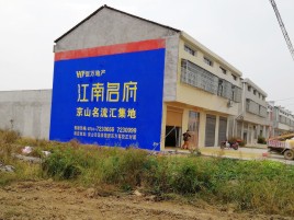 荔浦农村墙体广告在不同形式上面展现的不同特色