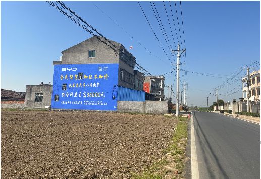 荔浦墙体广告用的是什么漆？