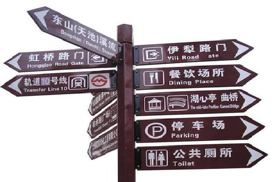 荔浦标牌的基本功能。