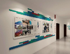 荔浦企业文化墙用什么材料好？